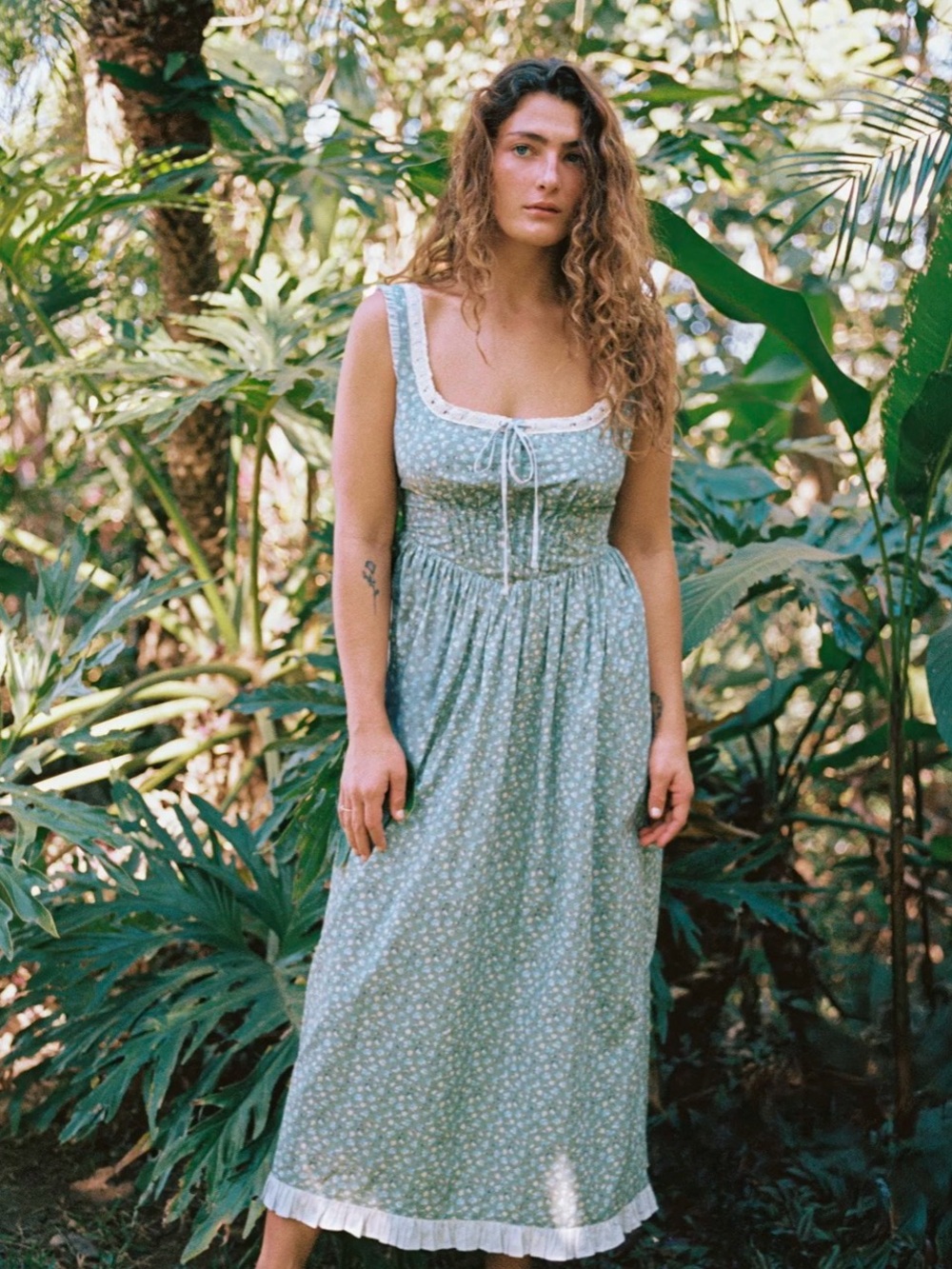 Christy Dawn Dawn Dress - Verte Tulips - Picture 8 of 8